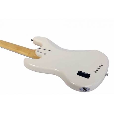 Schecter Diamond-J 5 Plus LH Solak Bas Gitar (Ivory)<br>Fotoğraf: 3/4
