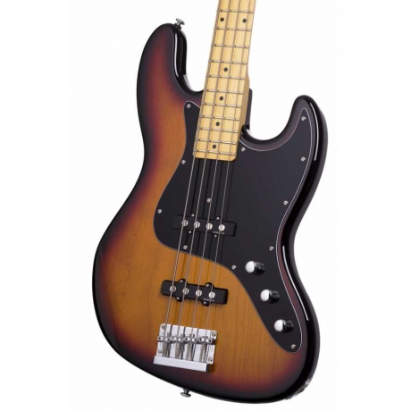 Schecter Diamond-J Bas Gitar (3-Tone Sunburst)<br>Fotoğraf: 2/4