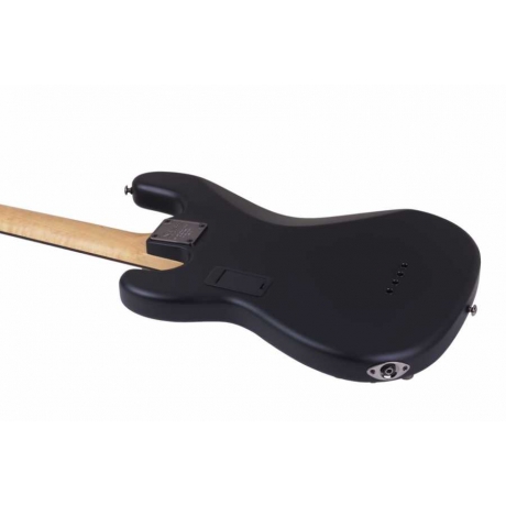 Schecter Diamond-P Custom Active Bas Gitar (Satin Black)<br>Fotoğraf: 3/5