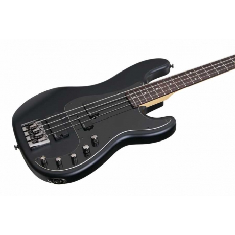 Schecter Diamond-P Custom Active Bas Gitar (Satin Black)<br>Fotoğraf: 5/5