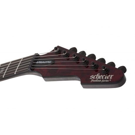 Schecter E-1 Apocalypse Elektro Gitar (Red Reign)<br>Fotoğraf: 7/7