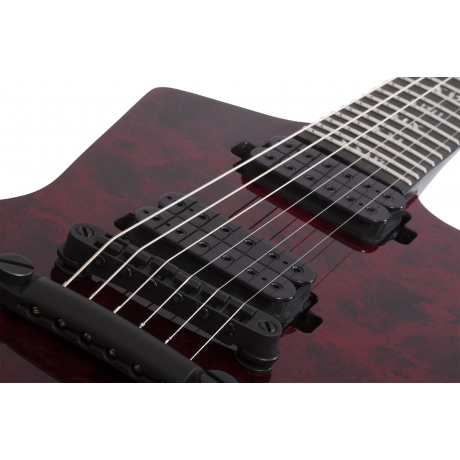 Schecter E-1 Apocalypse Elektro Gitar (Red Reign)<br>Fotoğraf: 3/7