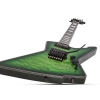 Schecter E-1 FR S Special Edition Elektro Gitar (Green Burst), Fotoğraf: 3/6
