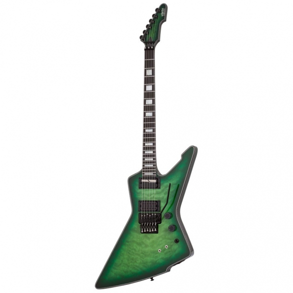 Schecter E-1 FR S Special Edition Elektro Gitar (Green Burst), Fotoğraf: 1/6