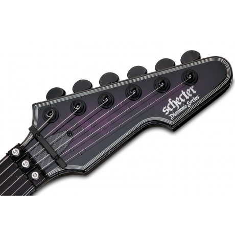 Schecter E-1 FR S Special Edition Elektro Gitar (Trans Purple Burst)<br>Fotoğraf: 7/7