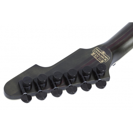 Schecter E-1 SLS Evil Twin Elektro Gitar (Satin Black)<br>Fotoğraf: 7/7