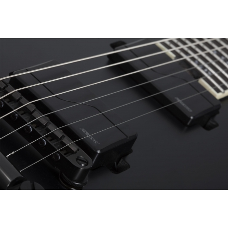 Schecter E-1 SLS Evil Twin Elektro Gitar (Satin Black)<br>Fotoğraf: 4/7