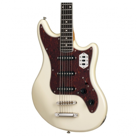 Schecter Hellcat-VI Elektro Gitar (Ivory Pearl)<br>Fotoğraf: 2/8