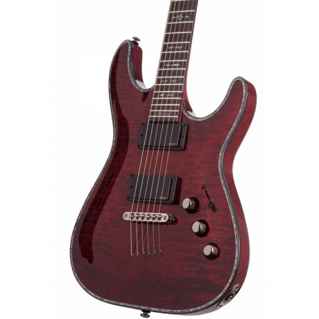 Schecter Hellraiser C-1 Elektro Gitar (Black Cherry)<br>Fotoğraf: 2/7