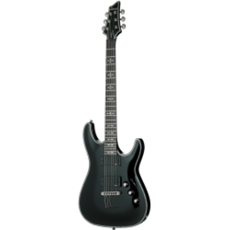Schecter Hellraiser C-1 Elektro Gitar (Gloss Black)<br>Fotoğraf: 7/7