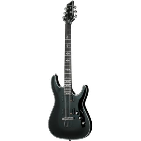 Schecter Hellraiser C-1 Elektro Gitar (Gloss Black)<br>Fotoğraf: 1/7