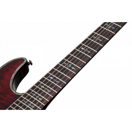 Schecter Hellraiser C-1 FR S Elektro Gitar (Black Cherry)<br>Fotoğraf: 3/6