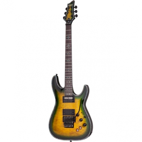 Schecter Hellraiser C-1 FR S Pasif Elektro Gitar (Dragon Burst)<br>Fotoğraf: 1/5