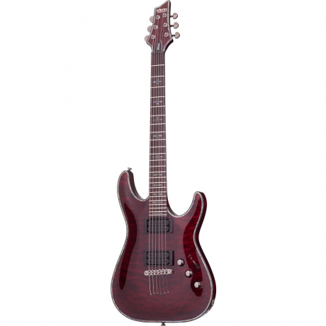 Schecter Hellraiser C-1 Pasif Elektro Gitar (Black Cherry)<br>Fotoğraf: 1/4