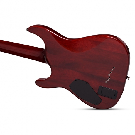Schecter Hellraiser C-7 7 Telli Elektro Gitar (Black Cherry)<br>Fotoğraf: 4/5