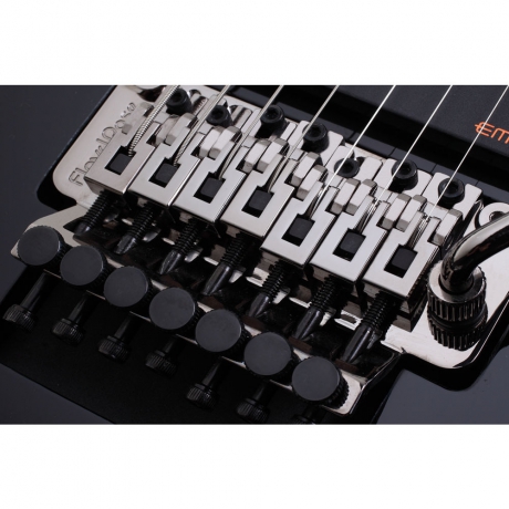 Schecter Hellraiser C-7 FR 7 Elektro Gitar (Parlak Siyah)<br>Fotoğraf: 4/5