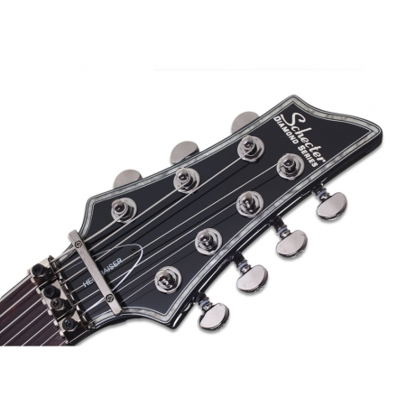 Schecter Hellraiser C-7 FR 7 Elektro Gitar (Parlak Siyah)<br>Fotoğraf: 5/5