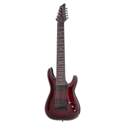Schecter Hellraiser C-9 9 Telli Elektro Gitar (Black Cherry)