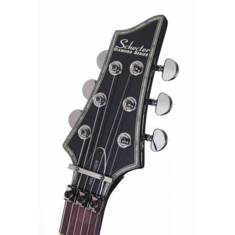 Schecter Hellraiser C1 FR Elektro Gitar (Gloss Black)<br>Fotoğraf: 4/6
