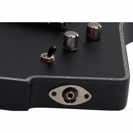 Schecter Hellraiser E-7 Passive 7 Telli Elektro Gitar (Mat Siyah)<br>Fotoğraf: 5/8