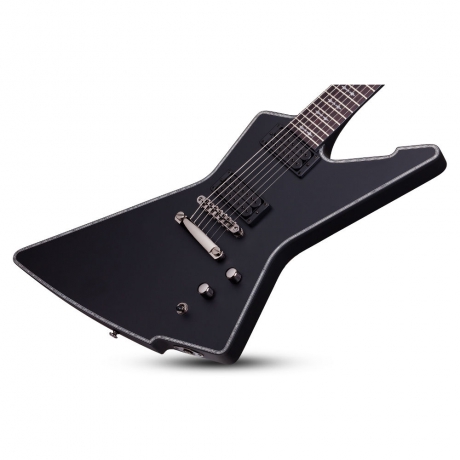 Schecter Hellraiser E-7 Passive 7 Telli Elektro Gitar (Mat Siyah)<br>Fotoğraf: 2/8