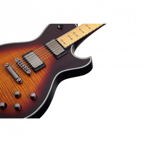 Schecter Hellraiser Extreme Solo-6 M Elektro Gitar (Satin Sunburst)<br>Fotoğraf: 2/4