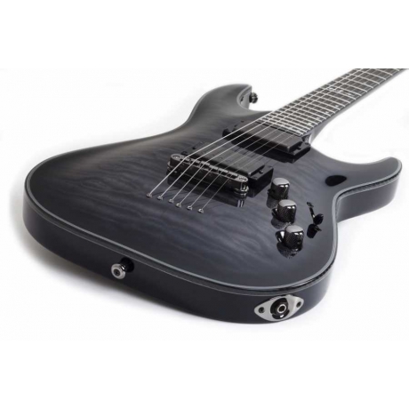 Schecter Hellraiser Hybrid C-1 Elektro Gitar (Trans Black Burst)<br>Fotoğraf: 2/4