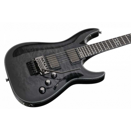 Schecter Hellraiser Hybrid C-1 FR Elektro Gitar (Trans Black Burst)<br>Fotoğraf: 4/6