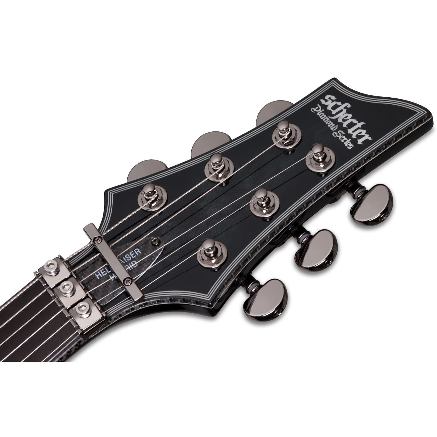 Schecter Hellraiser Hybrid C-1 FR S Elektro Gitar (Trans Black