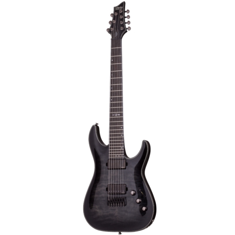 Schecter Hellraiser Hybrid C-7 Elektro Gitar (Trans Black Burst)<br>Fotoğraf: 1/8