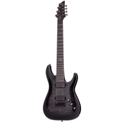 Schecter Hellraiser Hybrid C-7 Elektro Gitar (Trans Black Burst)