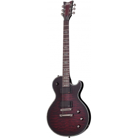Schecter Hellraiser Solo-II Elektro Gitar (Black Cherry Burst)<br>Fotoğraf: 1/7