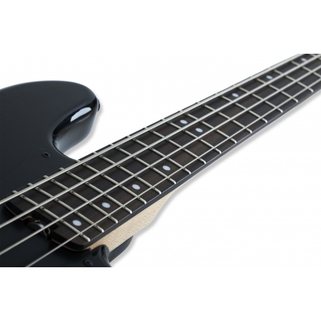 Schecter J-4 Bass Gitar (Gloss Black)<br>Fotoğraf: 4/5