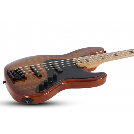 Schecter J-4 Exotic Telli Bas Gitar (Faded Vintage Sunburst)<br>Fotoğraf: 2/5