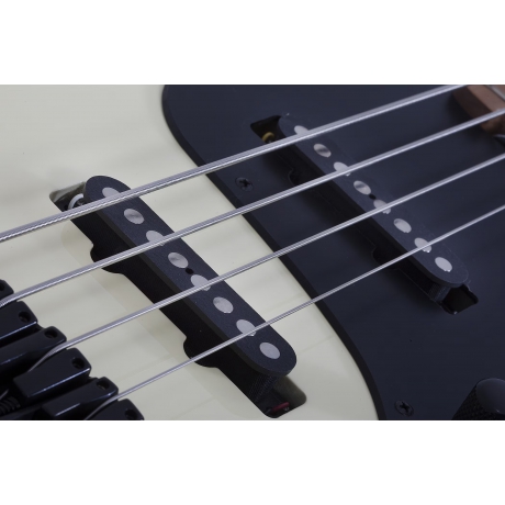 Schecter J-4 Sixx Bas Gitar (Worn Ivory)<br>Fotoğraf: 2/5