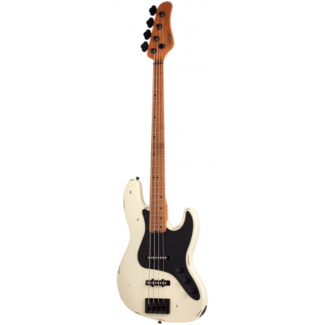 Schecter J-4 Sixx Bas Gitar (Worn Ivory)<br>Fotoğraf: 1/5