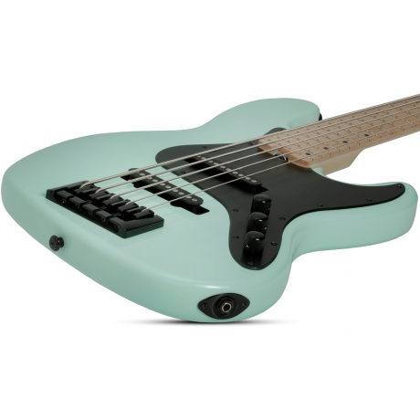 Schecter J-5 5 Telli Bas Gitar (Sea Foam Green)<br>Fotoğraf: 3/10