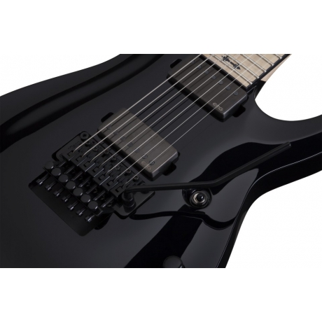 Schecter Jeff Loomis JL-7 FR Elektro Gitar (Siyah)<br>Fotoğraf: 3/7