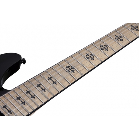 Schecter Jeff Loomis JL-7 FR Elektro Gitar (Siyah)<br>Fotoğraf: 5/7