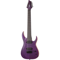 Schecter John Browne Tao-8 8-Telli Elektro Gitar (Satin Trans Purple)