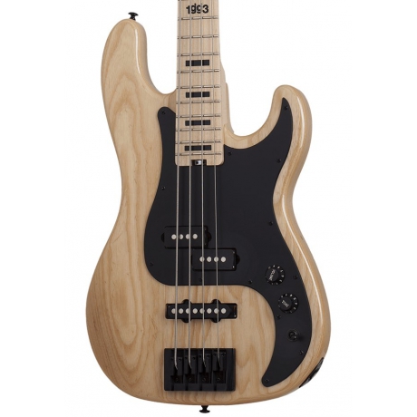 Schecter Justin Beck V Ani Bas Gitar (Gloss Natural)<br>Fotoğraf: 2/9