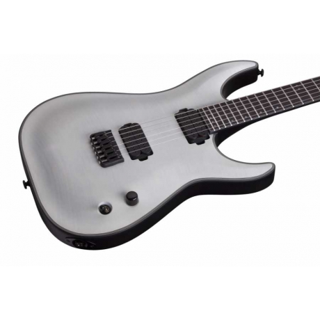 Schecter Keith Merrow KM-6 Elektro Gitar (Trans White Satin)<br>Fotoğraf: 4/4