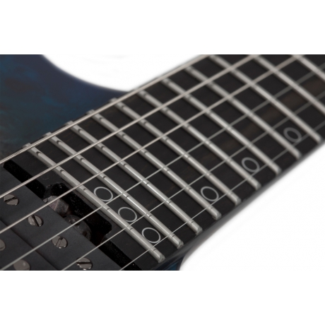 Schecter Keith Merrow KM-6 MK-III Artist Elektro Gitar (Blue Crimson)<br>Fotoğraf: 6/9