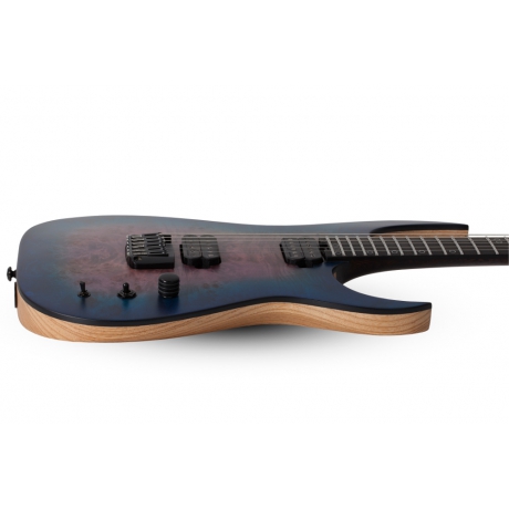 Schecter Keith Merrow KM-6 MK-III Artist Elektro Gitar (Blue Crimson)<br>Fotoğraf: 3/9