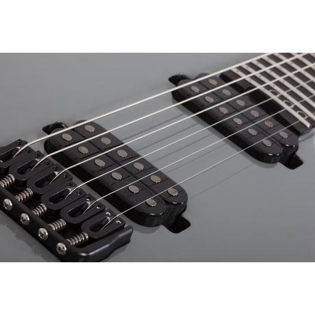 Schecter Keith Merrow KM-6 Mk-III Hybrid Elektro Gitar (Telesto Grey)<br>Fotoğraf: 3/8