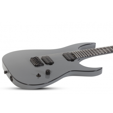 Schecter Keith Merrow KM-6 Mk-III Hybrid Elektro Gitar (Telesto Grey)<br>Fotoğraf: 2/8