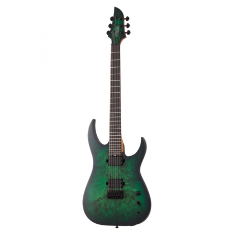 Schecter Keith Merrow KM-6 MK-III Standard Elektro Gitar (Toxic Smoke Green)<br>Fotoğraf: 1/6