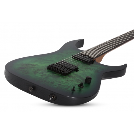 Schecter Keith Merrow KM-6 MK-III Standard Elektro Gitar (Toxic Smoke Green)<br>Fotoğraf: 2/6