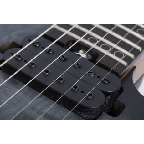 Schecter Keith Merrow KM-6 MK-III Standard Elektro Gitar (Trans Black Burst)<br>Fotoğraf: 4/6