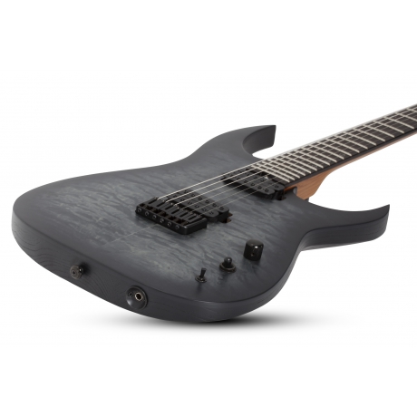 Schecter Keith Merrow KM-6 MK-III Standard Elektro Gitar (Trans Black Burst)<br>Fotoğraf: 2/6